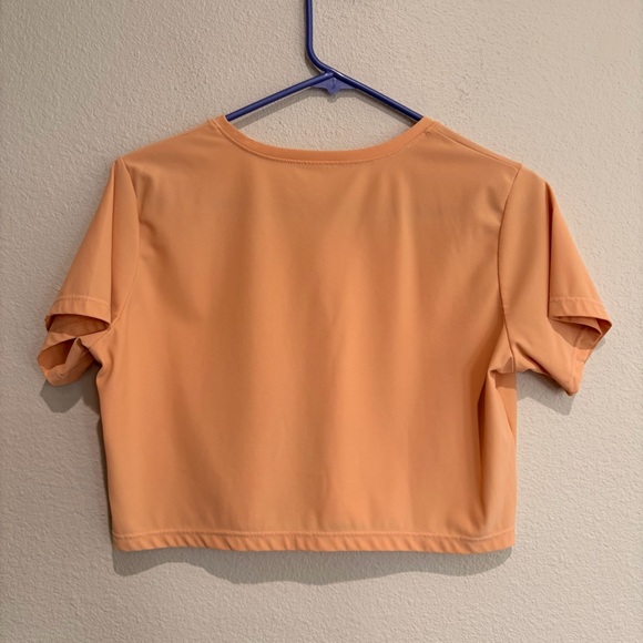 ALPHALETE Signature Mesh Tee Coral SZ S - Picture 4 of 9